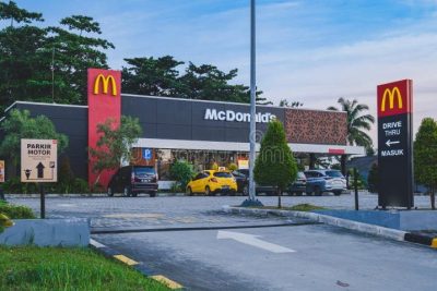 mcdonalds drive thru balikpapan baru